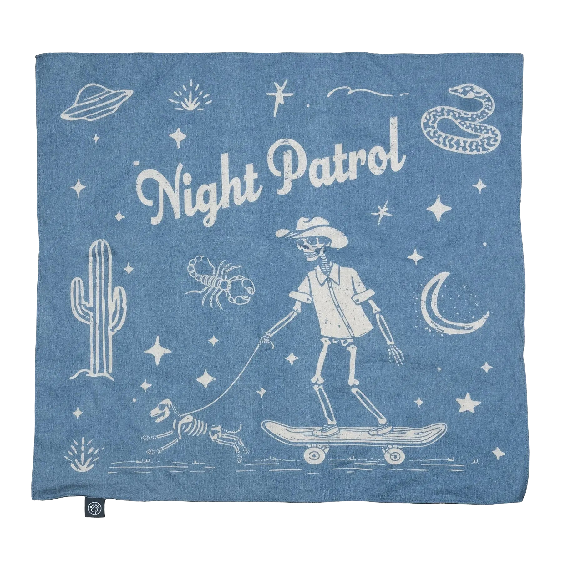 Night Patrol Dog Bandana Mezkui